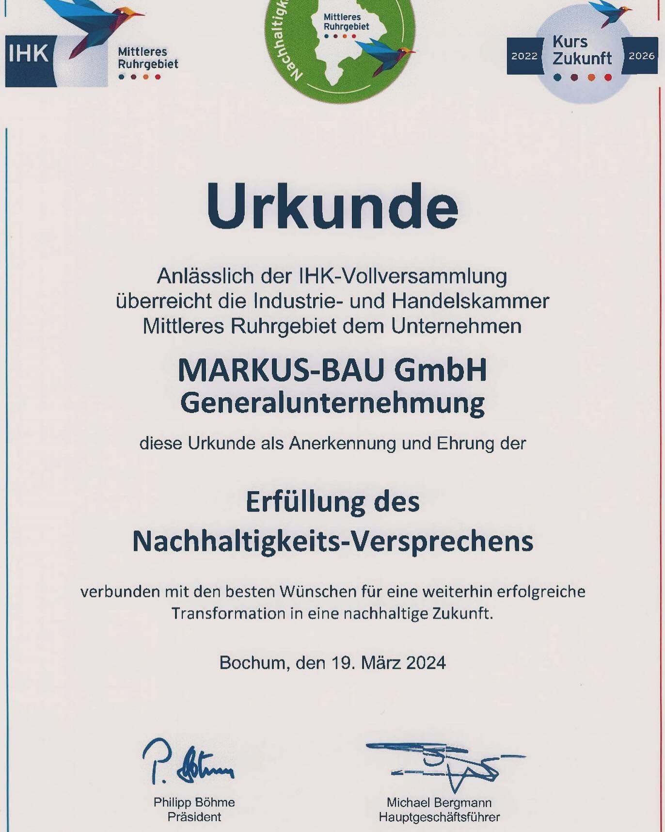 Wir sind dabei: Gemeinsam für mehr Nachhaltigkeit im mittleren Ruhrgebiet